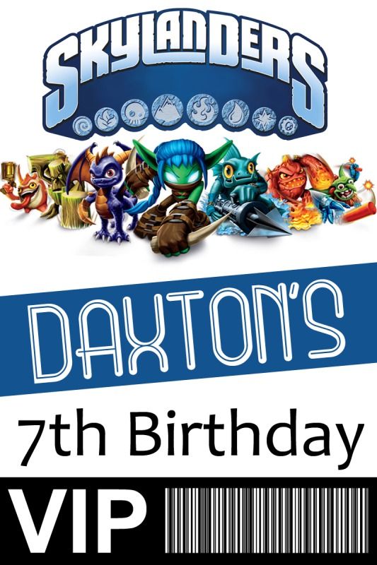 Need help for a Skylanders Birthday | Page 6 | DIS Disney Discussion